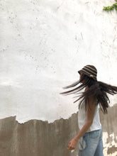 Load image into Gallery viewer, JERONIMA Hat - M - Brown stripes