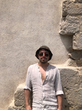 Load image into Gallery viewer, JERONIMA Hat - M - Brown stripes