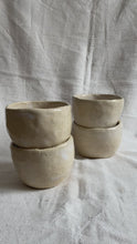 Load and play video in Gallery viewer, MARIA Ceramic Bowl - Natural & White second selection