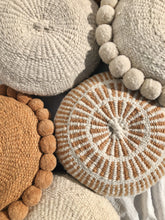Load image into Gallery viewer, AMPARO Cushion Cover - Natural and Ochre