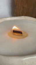 Load and play video in Gallery viewer, MARIA Ceramic Candle - Natural
