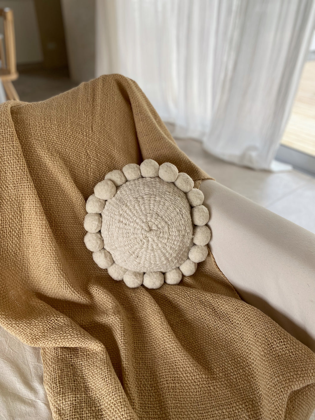 CERAFINA Cushion - Small - Natural