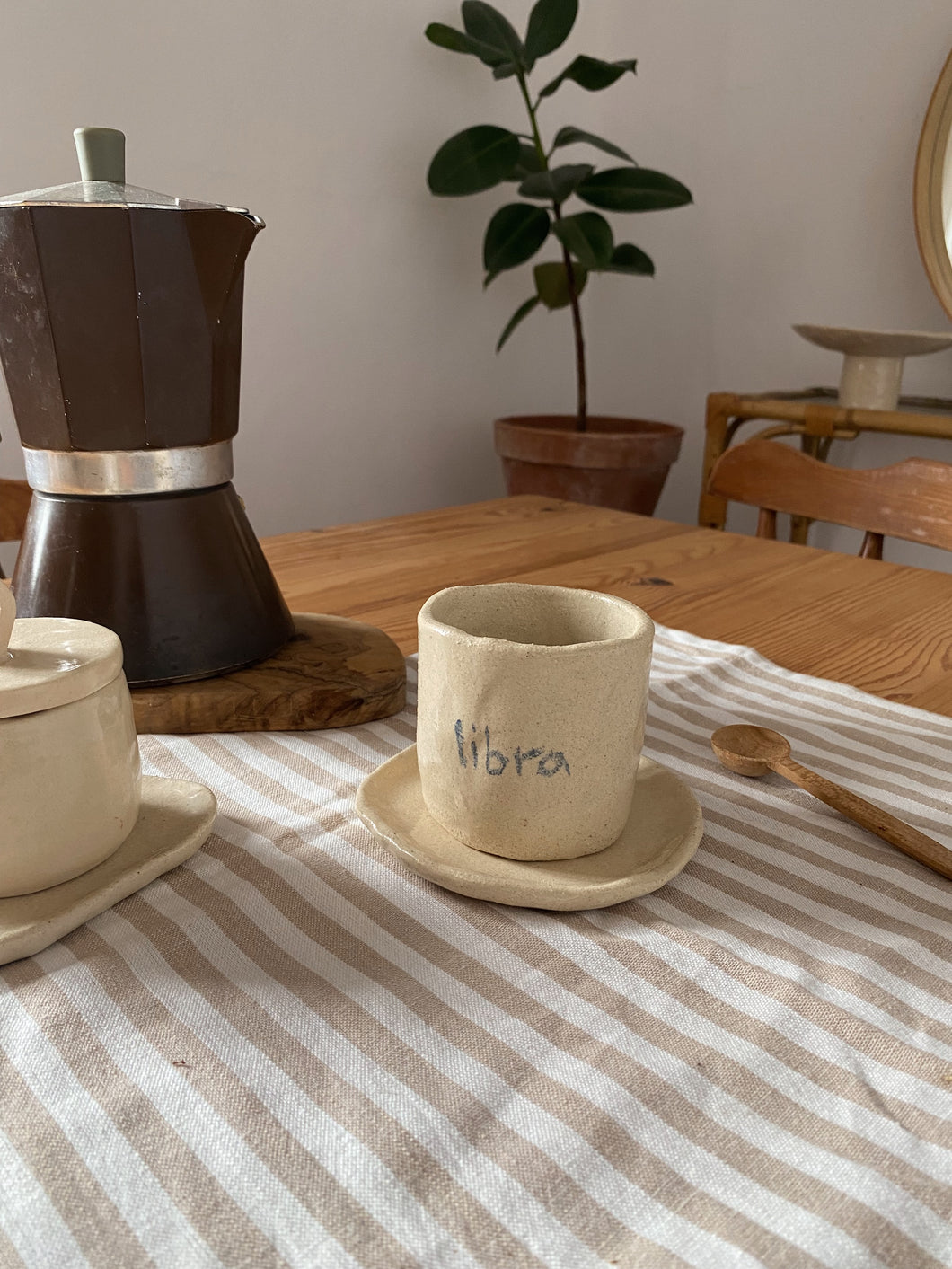 LIBRA SET Kaffeetasse + Unterteller