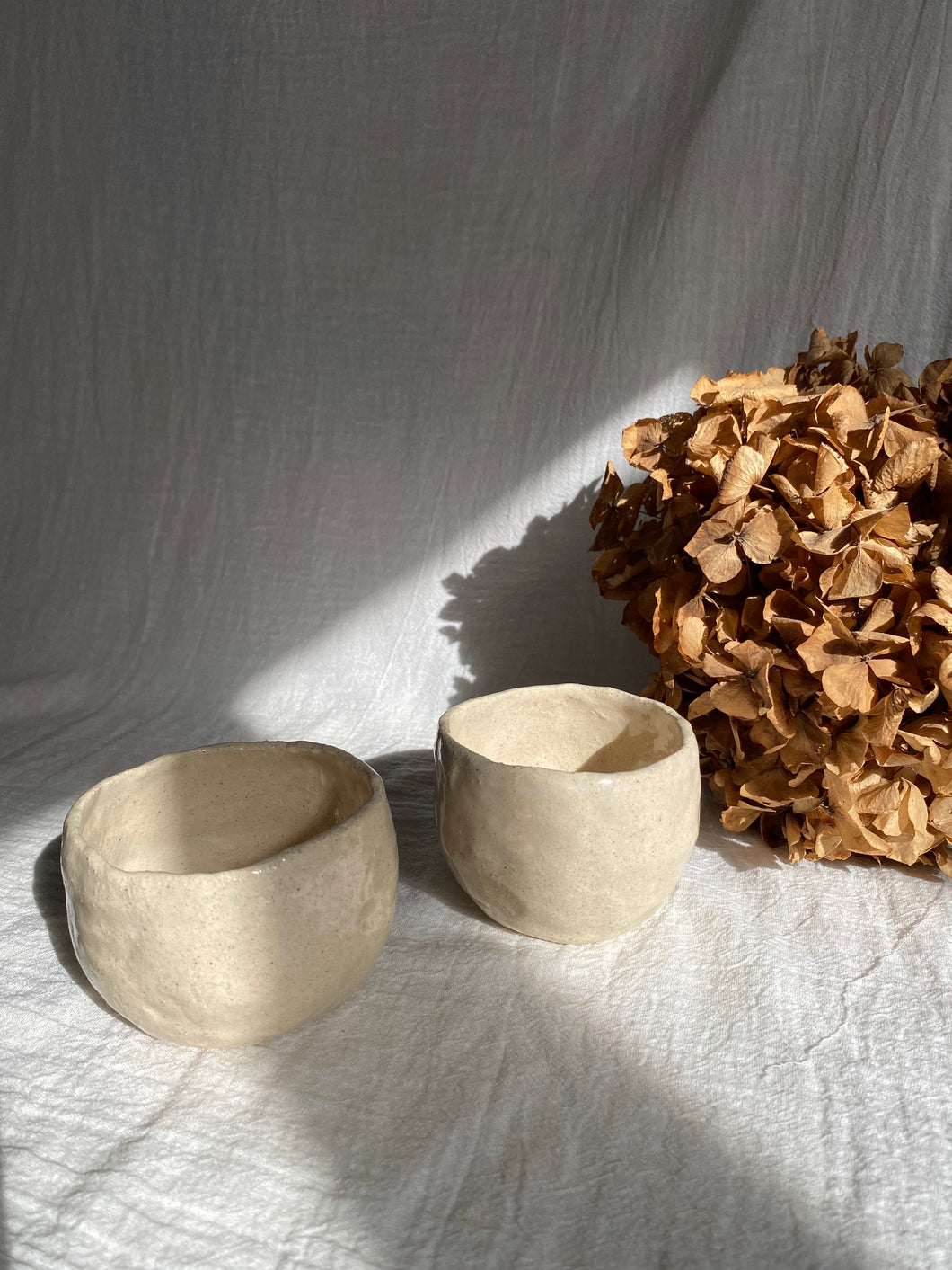 MARIA Ceramic Bowl - Natural