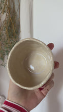 Load and play video in Gallery viewer, MARIA Ceramic Bowl - Natural
