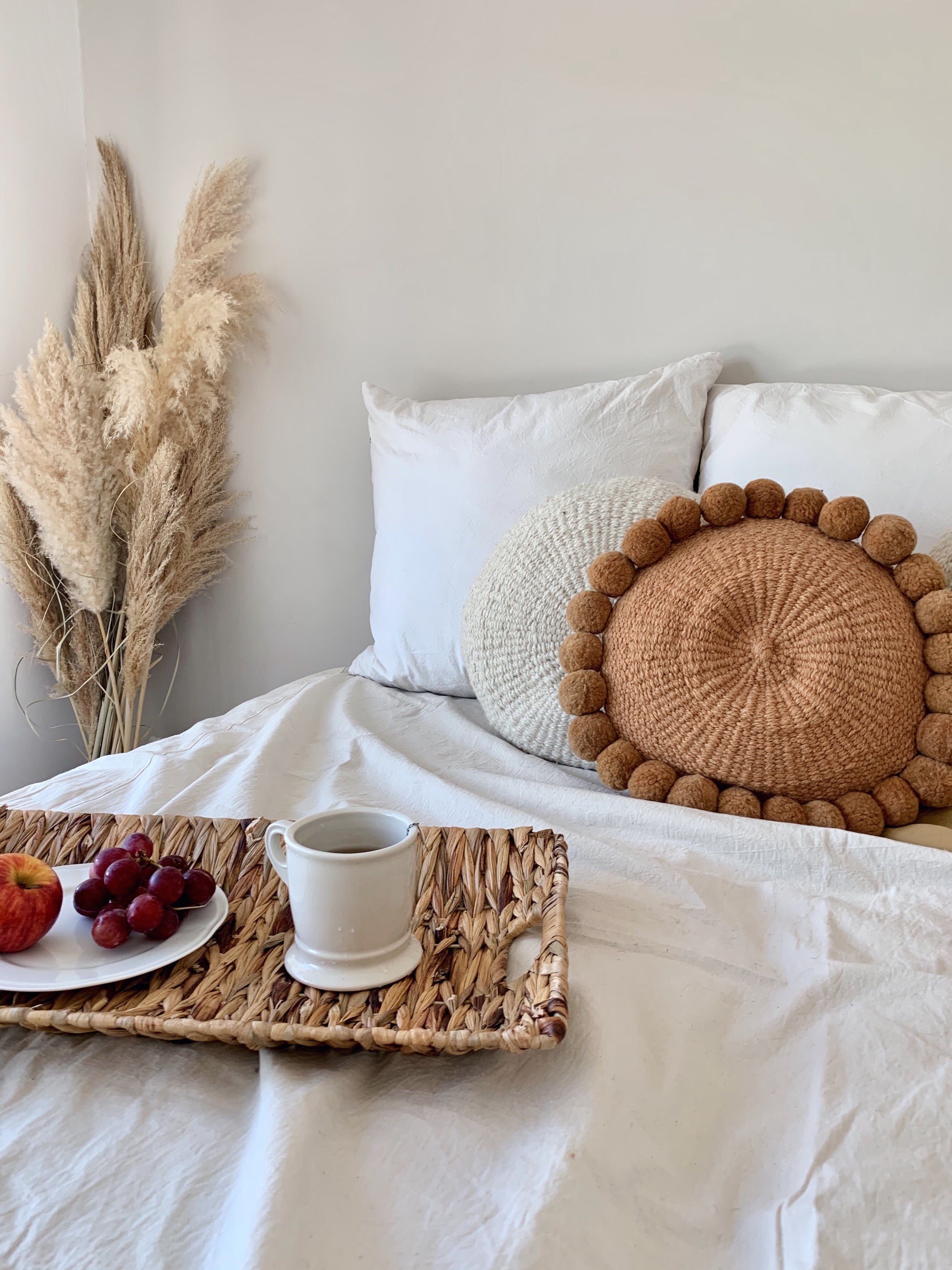 CERAFINA Cushion - M - Ochre