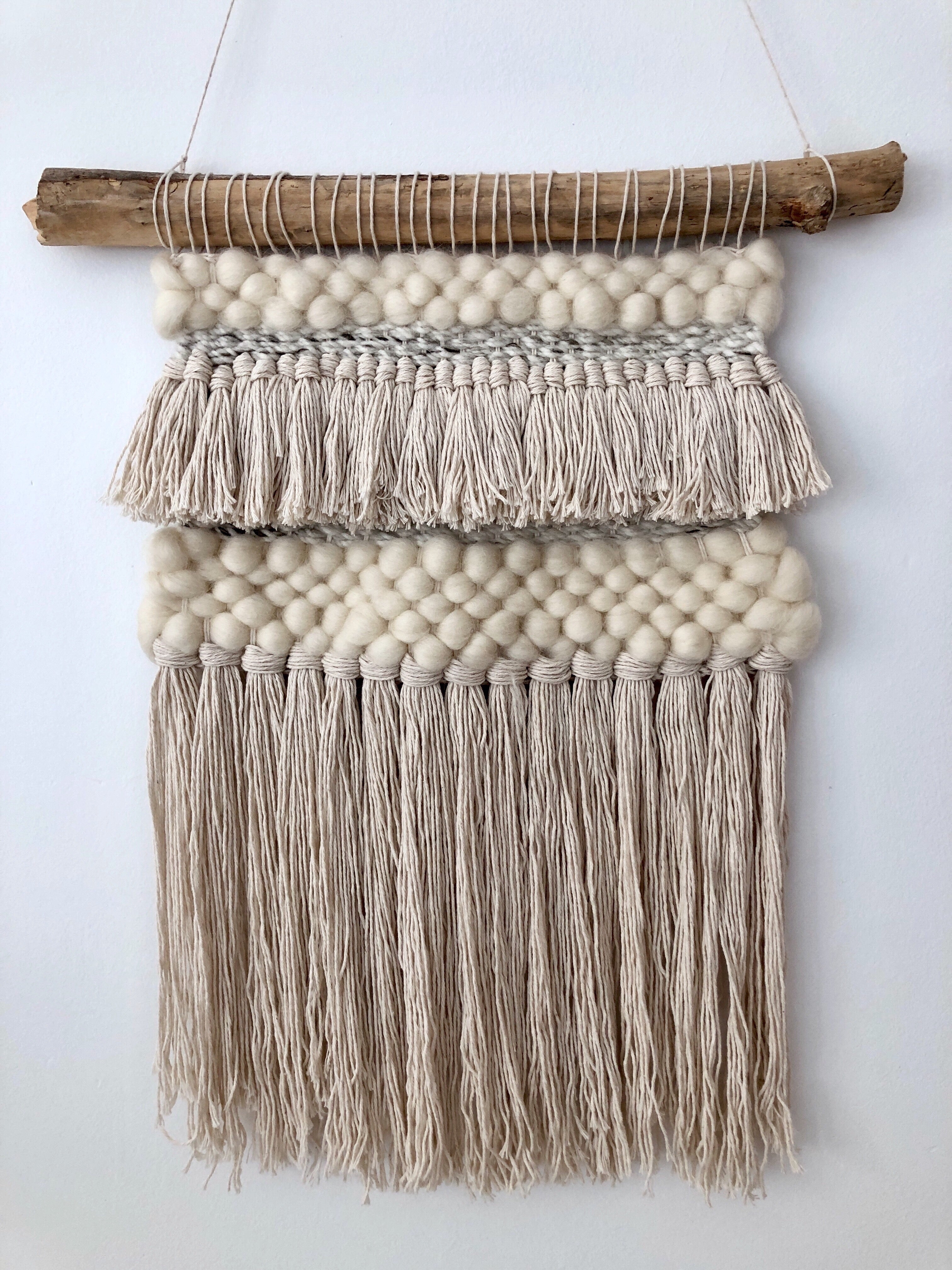 PAMPA Wall Hanging - Handmade on a loom - Espacio Hurfa