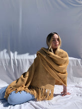Load image into Gallery viewer, MELESTINA Throw - Golden Wheat

